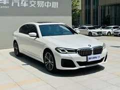 2022 BMW 5 Series 5 530Li xDrive M, белый — фото 3
