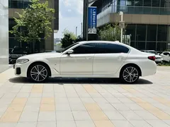 2022 BMW 5 Series 5 530Li xDrive M, белый — фото 4