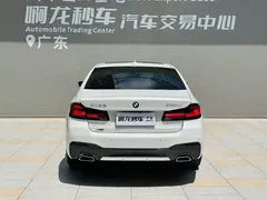 2022 BMW 5 Series 5 530Li xDrive M, белый — фото 5
