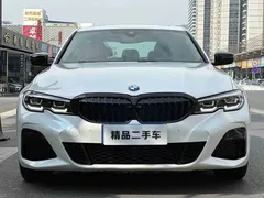 2022 BMW 3 Series 325Li M Sport Night Package, белый — фото 1