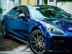 2021 Porsche Panamera 2.9T Executive, синий — фото 3