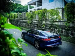 2021 Porsche Panamera 2.9T Executive, синий — фото 10