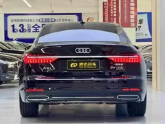 2021 Audi A6L 55 TFSI quattro, чёрный — фото 3