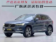 2023 Volvo XC60 T8 PHEV Long Range 4WD Luxury, синий — фото 1