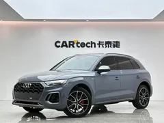 2022 Audi Q5L 40T RS, синий — фото 1