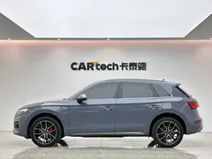 2022 Audi Q5L 40T RS, синий — фото 2