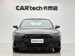 2023 Audi A7L A7 L 45 TFSI quattro S-line, чёрный — фото 7