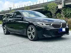 2021 BMW 6 Series GT 6 GT 630i M, синий — фото 3