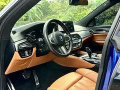 2021 BMW 6 Series GT 6 GT 630i M, синий — фото 7
