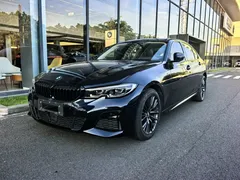 2021 BMW 3 Series 325i M Sport Night Package, синий — фото 1