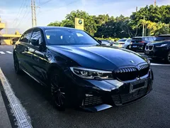 2021 BMW 3 Series 325i M Sport Night Package, синий — фото 3