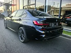 2021 BMW 3 Series 325i M Sport Night Package, синий — фото 12