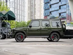 2022 Mercedes-Benz G-Class AMG G 63, зелёный — фото 4