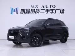 2021 Volkswagen Touareg 3.0TSI, чёрный — фото 2