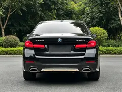 2022 BMW 5 Series 5 530Li M, чёрный — фото 7