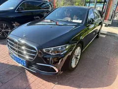 2021 Mercedes-Benz S-Class S 450 L 4MATIC, чёрный — фото 1