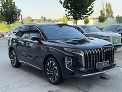 2024 Hongqi HS7 2.0T PHEV 4WD 7, чёрный — фото 8