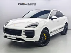 2021 Porsche Cayenne S Coupé 2.9T, белый — фото 1
