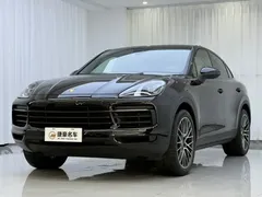2023 Porsche Cayenne Coupe 3.0T, чёрный — фото 1