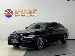 2023 BMW 5 Series 5 530Li M, чёрный — фото 1