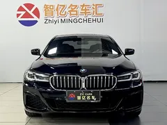 2023 BMW 5 Series 5 530Li M, чёрный — фото 2
