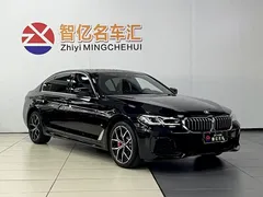 2023 BMW 5 Series 5 530Li M, чёрный — фото 3