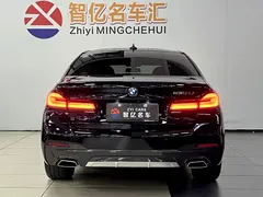 2023 BMW 5 Series 5 530Li M, чёрный — фото 13