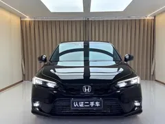 2023 Honda Civic HATCHBACK 240TURBO MT, чёрный — фото 2