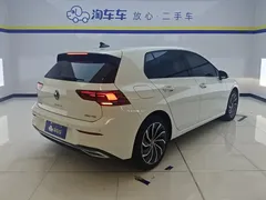 2021 Volkswagen Golf 280TSI DSG 30th Anniversary, белый — фото 3