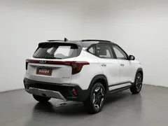 2023 Kia Seltos 1.5L CVT Luxury, белый — фото 2