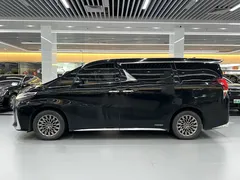 2020 Lexus LM 300h, чёрный — фото 3