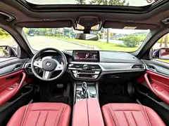 2023 BMW 5 Series 5 530Li M, чёрный — фото 3
