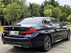2023 BMW 5 Series 5 530Li M, чёрный — фото 8