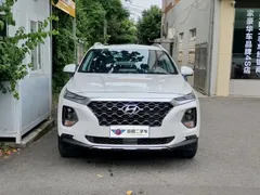 2020 Hyundai Santa Fe 380 TGDi AT 4WD TOP HTRAC Flagship, белый — фото 2