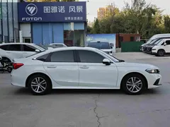 2022 Honda Civic 240TURBO CVT, белый — фото 3