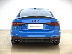 2020 Audi S4 3.0TFSI, синий — фото 5