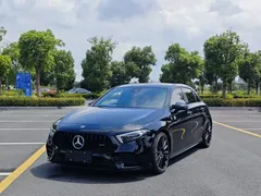 2022 Mercedes-Benz A-Class AMG A 35 4MATIC, чёрный — фото 1