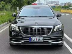 2020 Mercedes-Benz Maybach S-Class 450 4MATIC, чёрный — фото 2