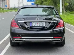 2020 Mercedes-Benz Maybach S-Class 450 4MATIC, чёрный — фото 4