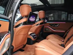2022 Mercedes-Benz S-Class S 400 L, чёрный — фото 8