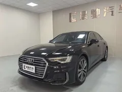 2021 Audi A6L 45 TFSI quattro, чёрный — фото 1