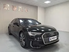 2021 Audi A6L 45 TFSI quattro, чёрный — фото 3