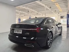 2021 Audi A6L 45 TFSI quattro, чёрный — фото 4