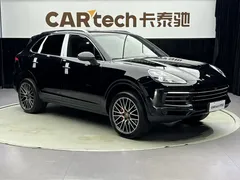 2019 Porsche Cayenne 3.0T, чёрный — фото 2
