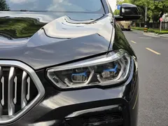 2022 BMW X6 M, чёрный — фото 4