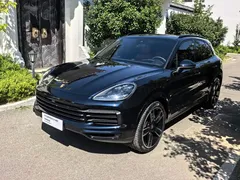 2022 Porsche Cayenne 3.0T Platinum, синий — фото 1