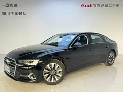 2023 Audi A6L 45 TFSI, чёрный — фото 1