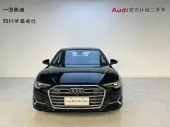 2023 Audi A6L 45 TFSI, чёрный — фото 2