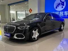 2021 Mercedes-Benz Maybach S-Class 480 4MATIC, чёрный — фото 1