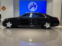 2021 Mercedes-Benz Maybach S-Class 480 4MATIC, чёрный — фото 4